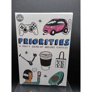 Priorities Card Game By Clarendon Games  Absurd Choices & Extreme Honesty  For A